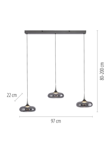 Lampa wisząca POSH 15693-15
