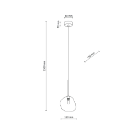 Lampa wisząca LAVA 11106