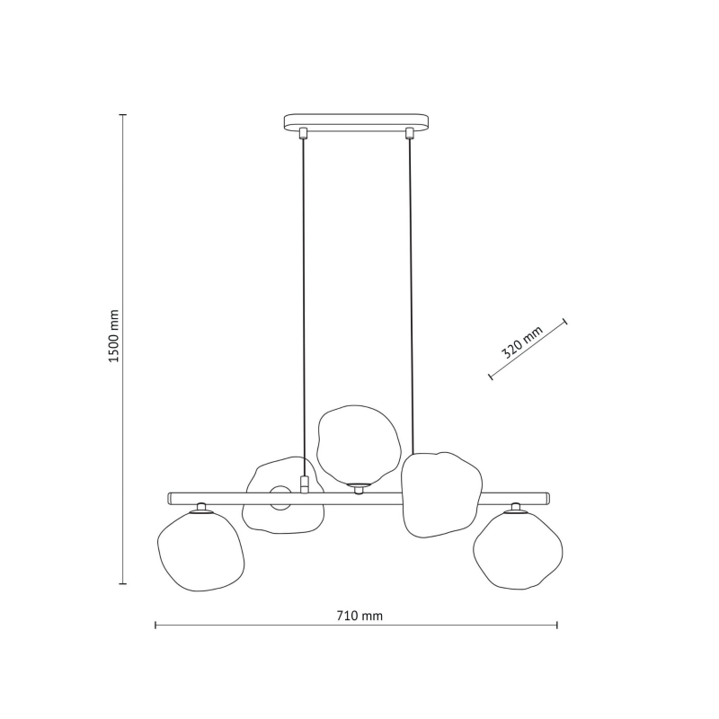 Lampa wisząca LAVA 11111