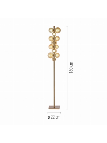 Lampa podłogowa PURE E-POPUP 557-95