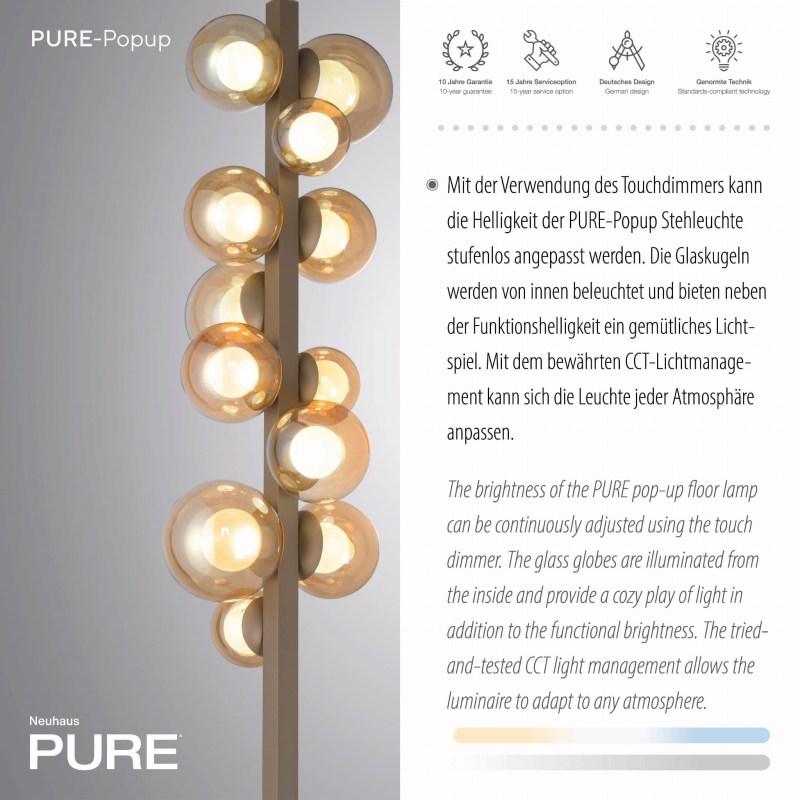 Lampa podłogowa PURE E-POPUP 557-95