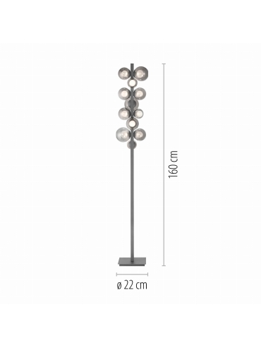 Lampa podłogowa PURE E-POPUP 557-15