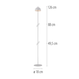 Lampa podłogowa BELLIS IP54 19245-16