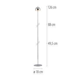 Lampa podłogowa BELLIS IP54 19245-17