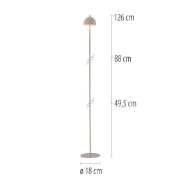 Lampa podłogowa BELLIS IP54 19245-39