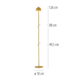 Lampa podłogowa BELLIS IP54 19245-81
