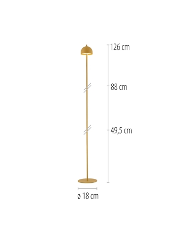 Lampa podłogowa BELLIS IP54 19245-81