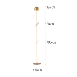 Lampa podłogowa BELLIS IP54 19245-12