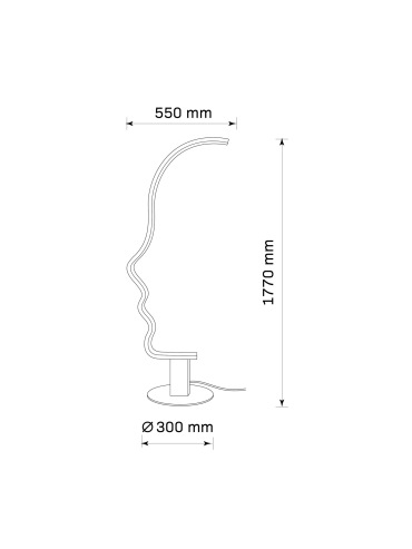 Lampa podłogowa STRANGER 330154
