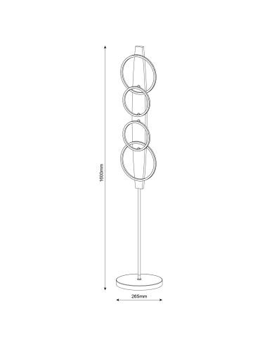 Lampa podłogowa MELISA 334299