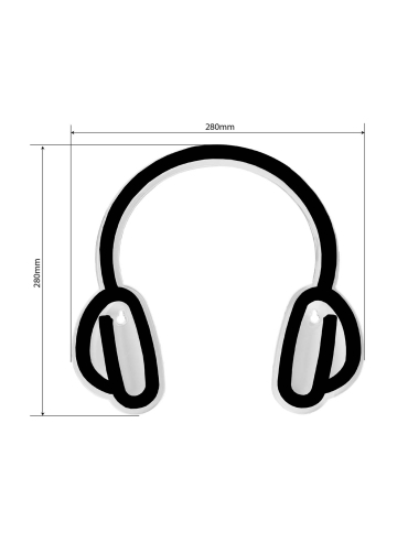 Kinkiet NEON H-PHONES USB 335791