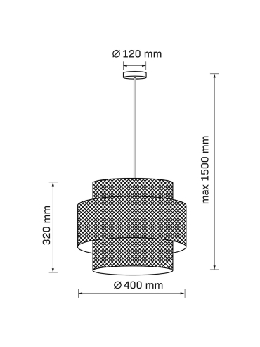 Lampa wisząca TAKARA-3 330536