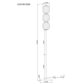 Lampa podłogowa CORIT E82907-31