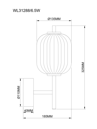Kinkiet AKARI WL31288/6.5W