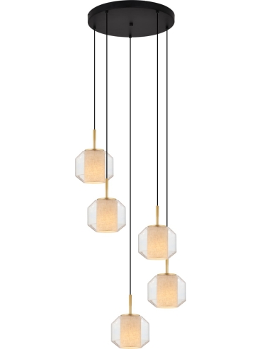 Lampa wisząca SOLIX DU32201A/5L