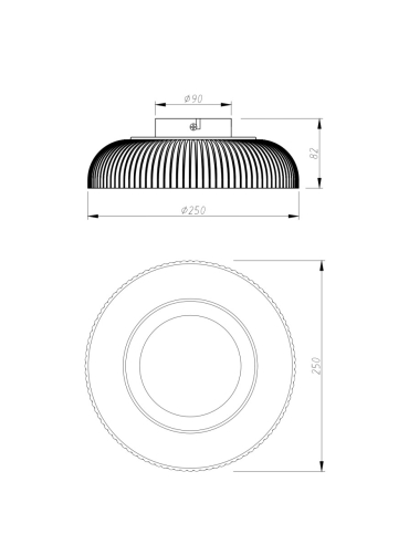 Lampa sufitowa SOLVIA C230757601