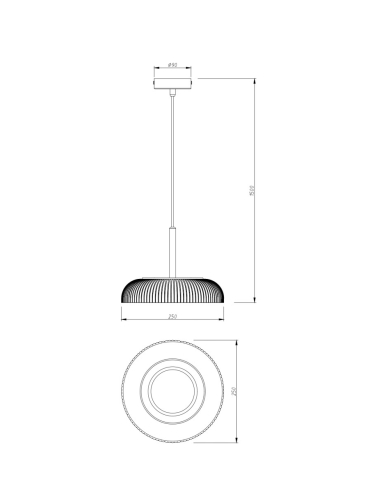 Lampa wisząca SOLVIA P230757601