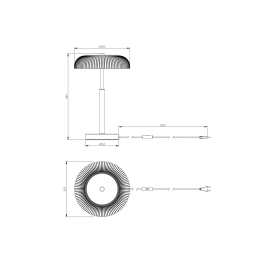 Lampa stołowa SOLVIA T230757601