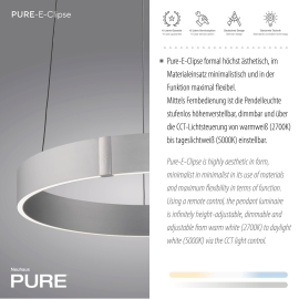 Lampa wisząca PURE E-CLIPSE 2560-95