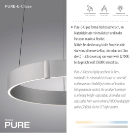 Lampa wisząca PURE E-CLIPSE 2560-95