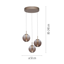 Lampa wisząca PURE E-INFINITY 2222-97