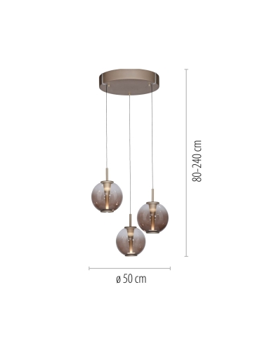 Lampa wisząca PURE E-INFINITY 2222-97