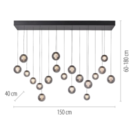 Lampa wisząca PURE E-POPUP 2589-15