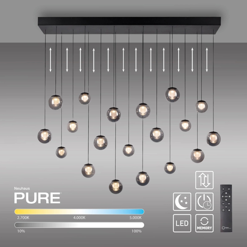 Lampa wisząca PURE E-POPUP 2589-15