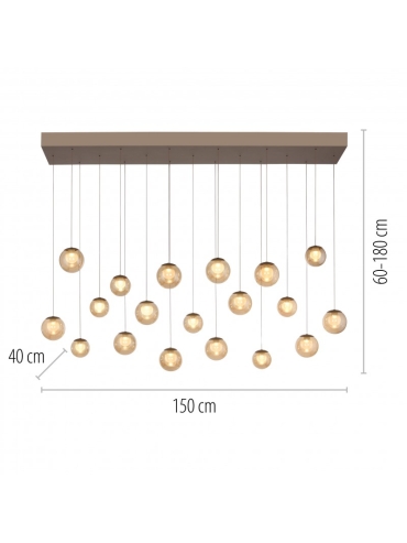 Lampa wisząca PURE E-POPUP 2589-97