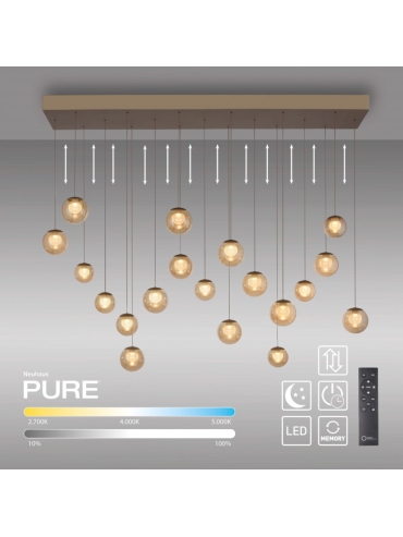 Lampa wisząca PURE E-POPUP 2589-97