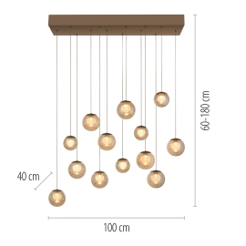 Lampa wisząca PURE POPUP 2590-97