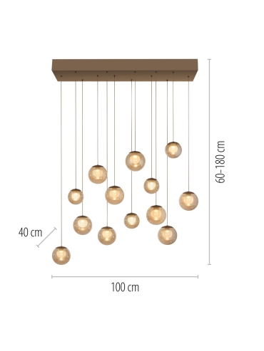 Lampa wisząca PURE POPUP 2590-97