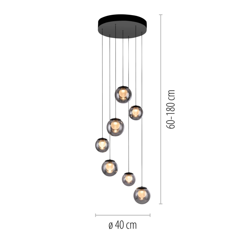 Lampa wisząca PURE POPUP LED CCT PILOT 2587-15