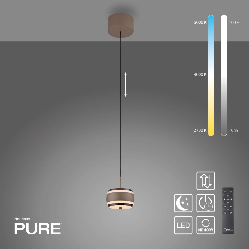 Lampa wisząca PURE FALLING RINGS 2503-97