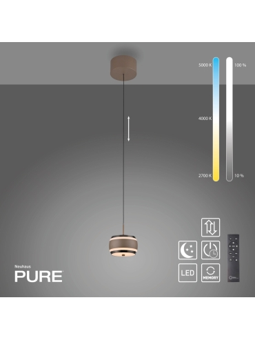 Lampa wisząca PURE FALLING RINGS 2503-97