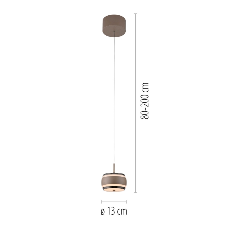 Lampa wisząca PURE FALLING RINGS LED CCT PILOT 2503-97