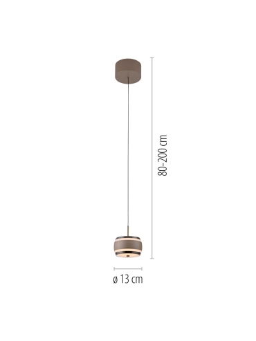 Lampa wisząca PURE FALLING RINGS 2503-97