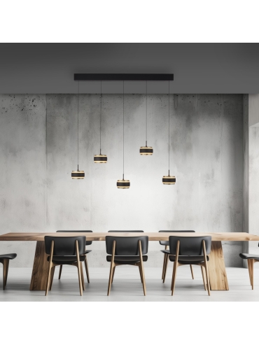 Lampa wisząca PURE FALLING RINGS 2504-18