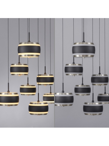 Lampa wisząca PURE FALLING RINGS 2505-18