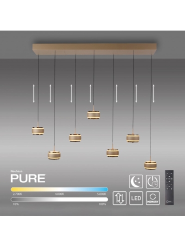 Lampa wisząca PURE FALLING RINGS 2505-97