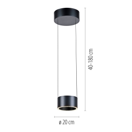 Lampa wisząca PURE CLIPSE 2471-15