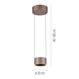 Lampa wisząca PURE CLIPSE 2471-97