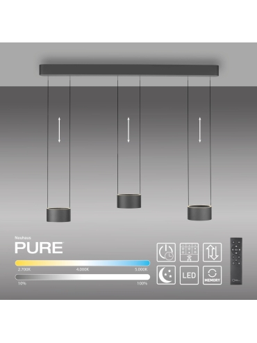 Lampa wisząca PURE CLIPSE 2473-15
