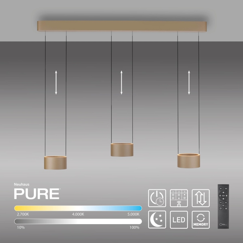 Lampa wisząca PURE CLIPSE 2473-97