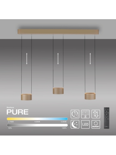 Lampa wisząca PURE CLIPSE 2473-97