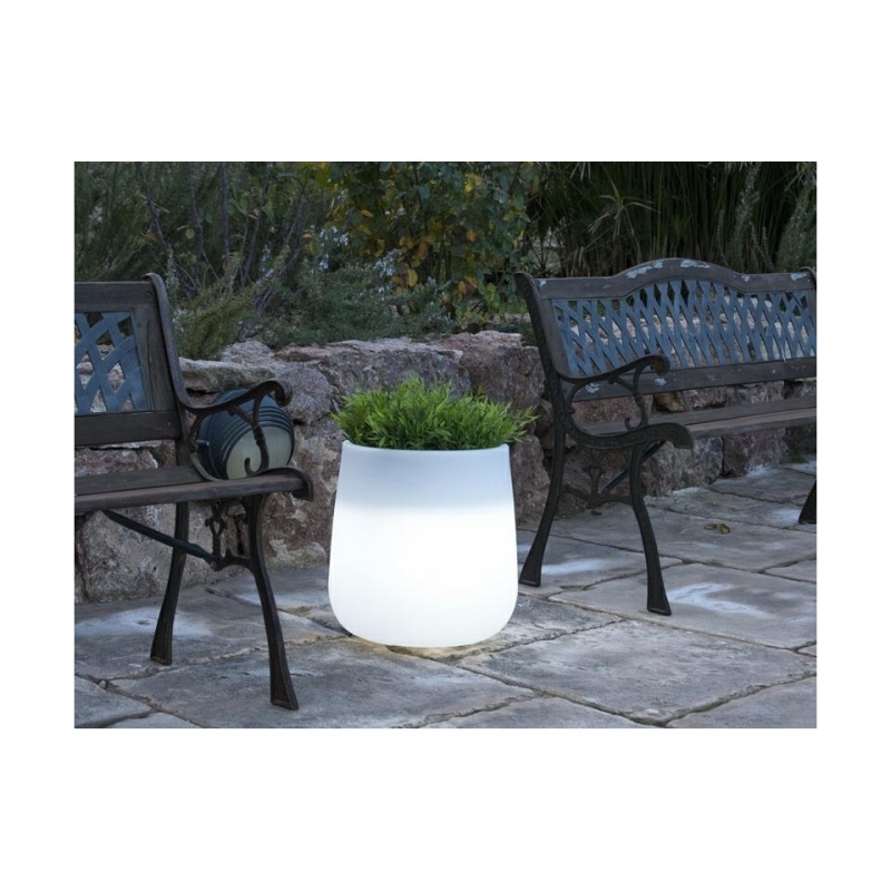 Doniczka solarna LED RGB CAMELIA 40 IP65 3287