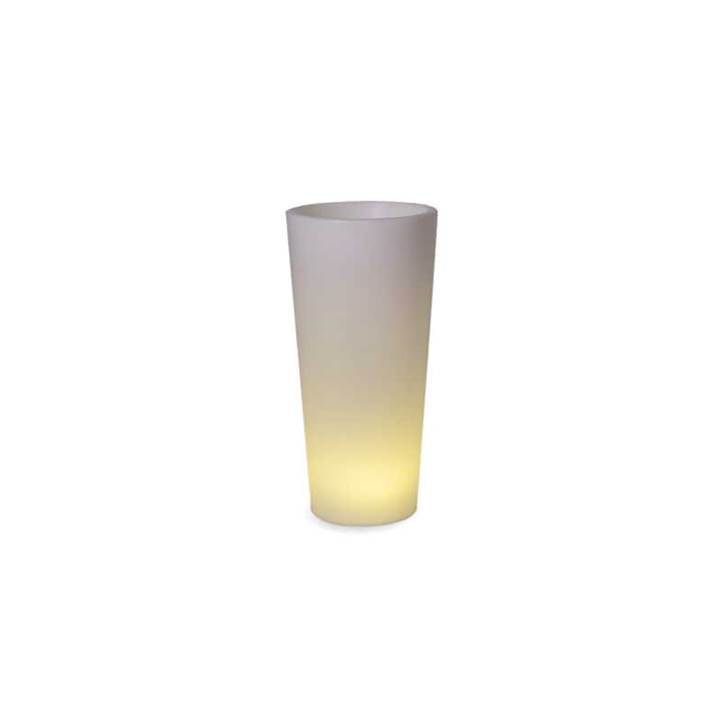 Doniczka solarna LED RGB FICUS IP65 3343