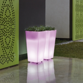 Doniczka solarna LED RGB MELISA IP65 3266