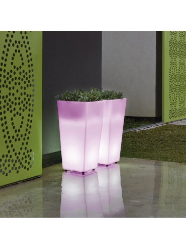 Doniczka solarna LED RGB MELISA IP65 3266