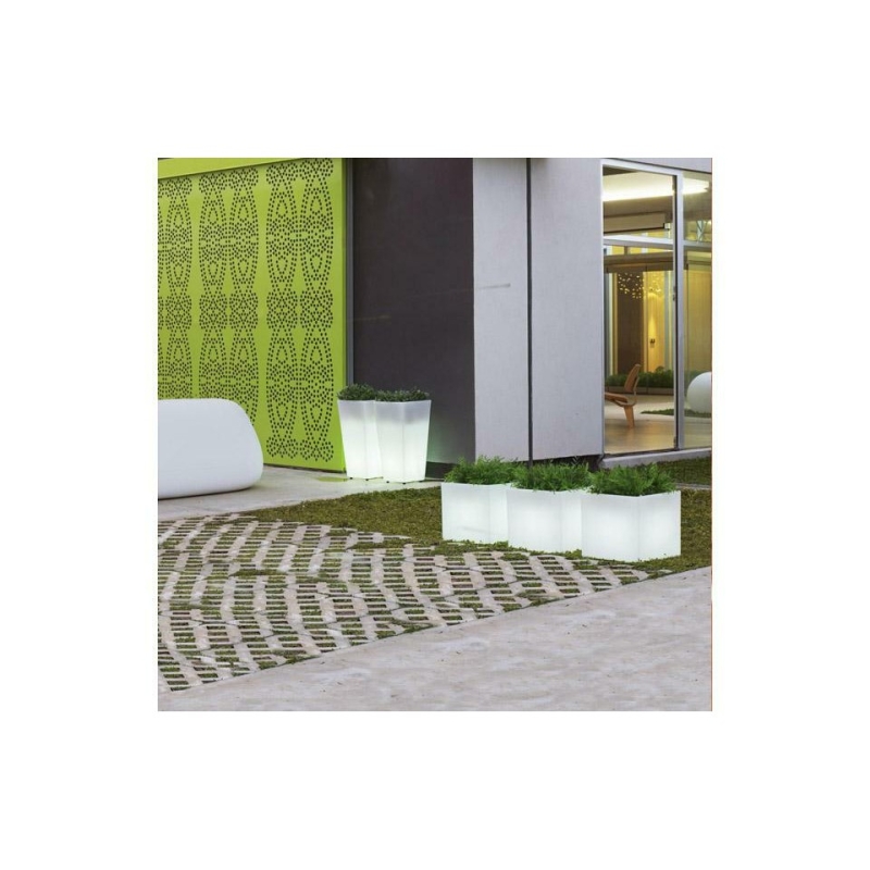 Doniczka solarna LED RGB NARCISO IP65 3267